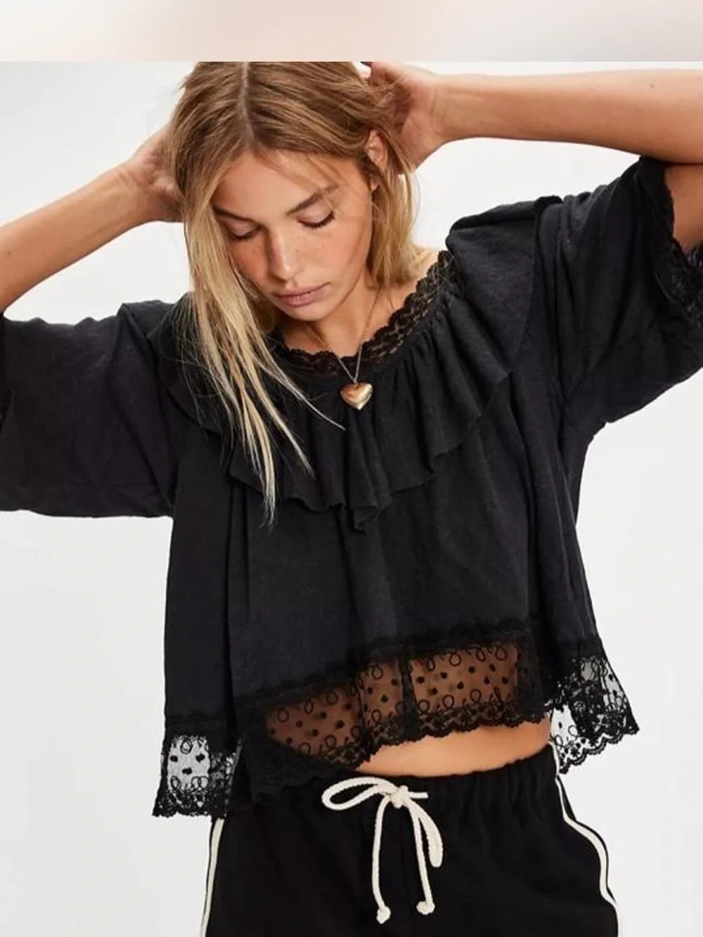 Free People Lulu Knit Top